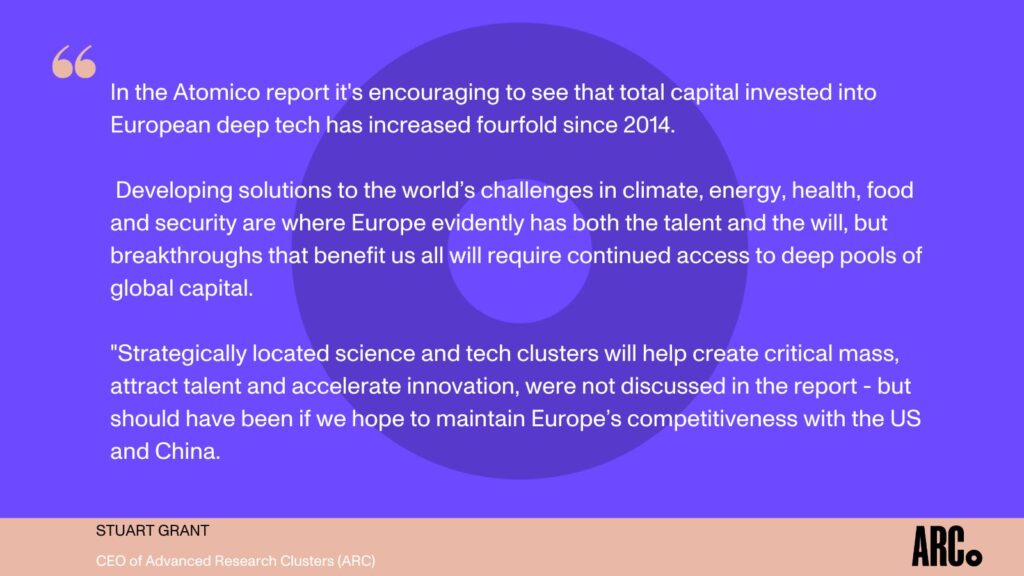 ARC CEO comments on Atomico's State of European Tech report - ARC Group